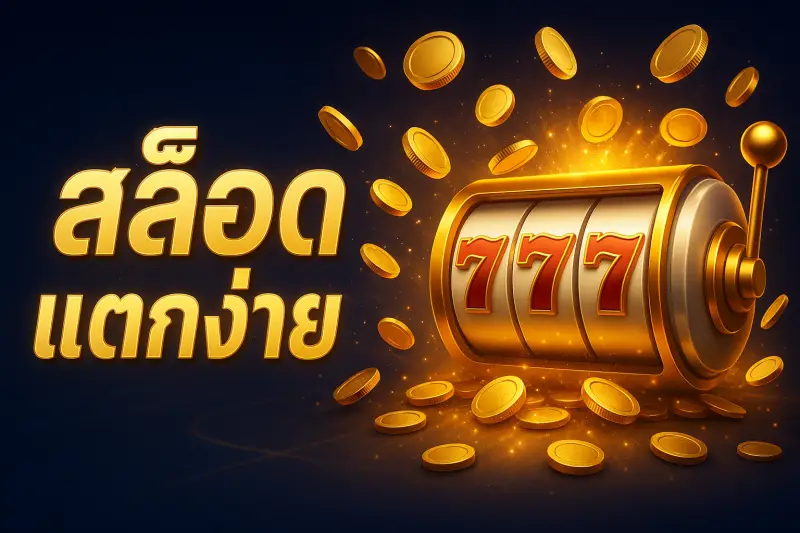 สล็อตแตกง่ายในไทย - เคล็ดลับและกลยุทธ์ปี 2025