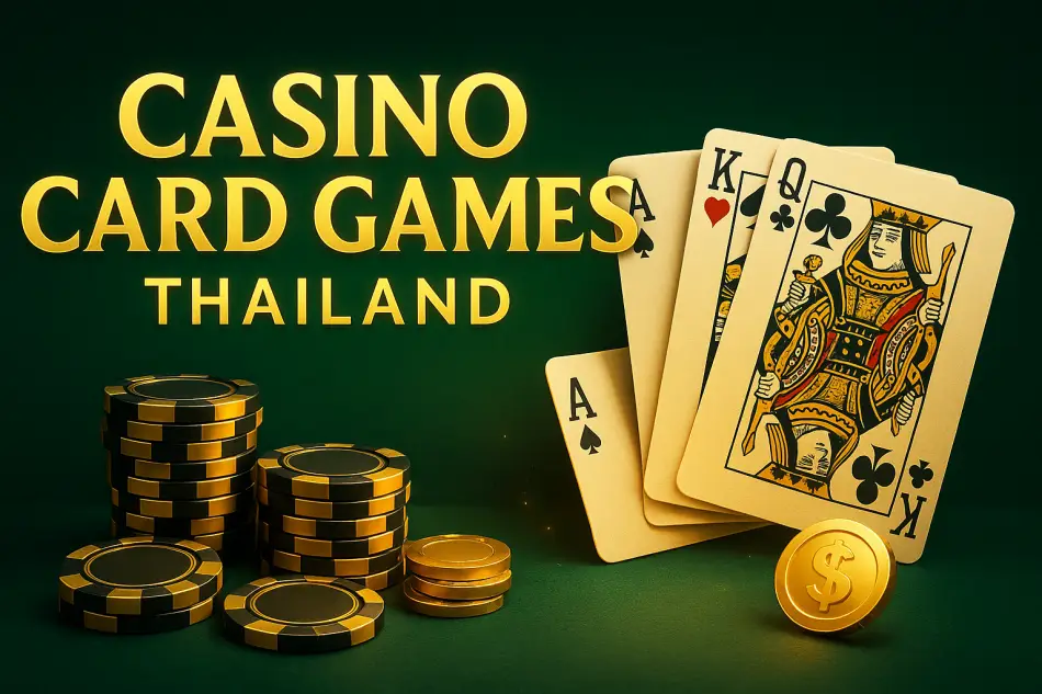 เกมไพ่ยอดนิยมในคาสิโนออนไลน์ปี 2025