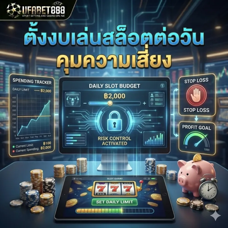 การตั้งงบเล่นสล็อตต่อวันอย่างเหมาะสม - ควบคุมอารมณ์และความเสี่ยง