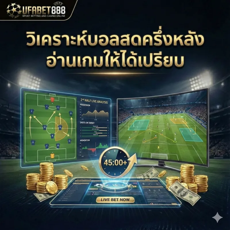 วิเคราะห์บอลสดครึ่งหลังอย่างมีระบบ