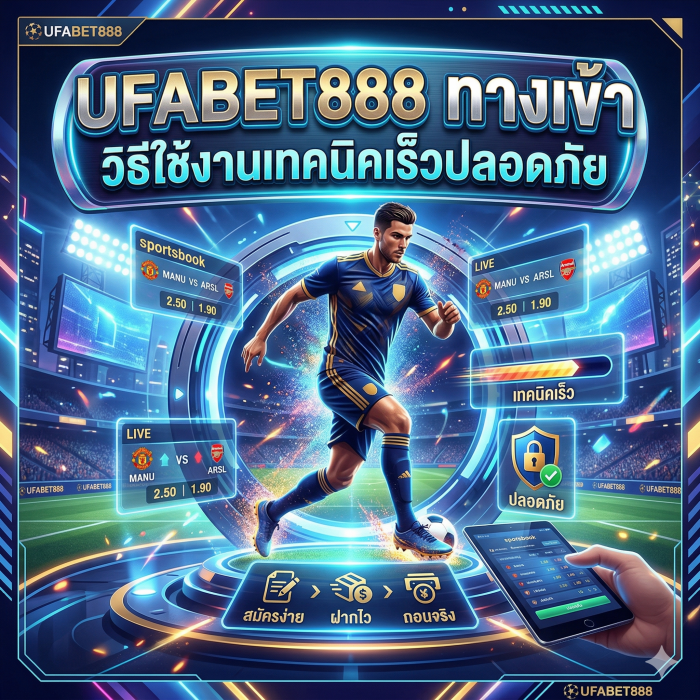 UFABET888 ทางเข้า วิธีใช้งานเทคนิคเร็วปลอดภัย