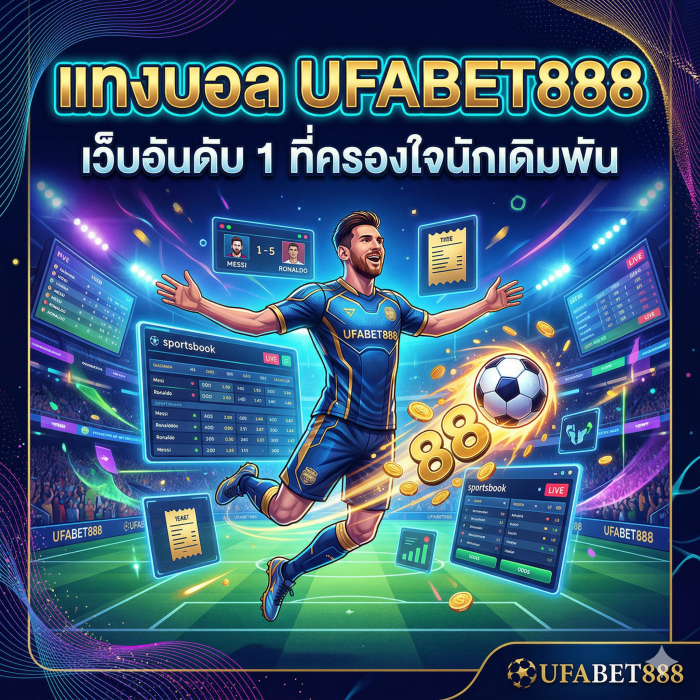 แทงบอล UFABET888 เว็บอันดับ 1 ที่ครองใจนักเดิมพัน