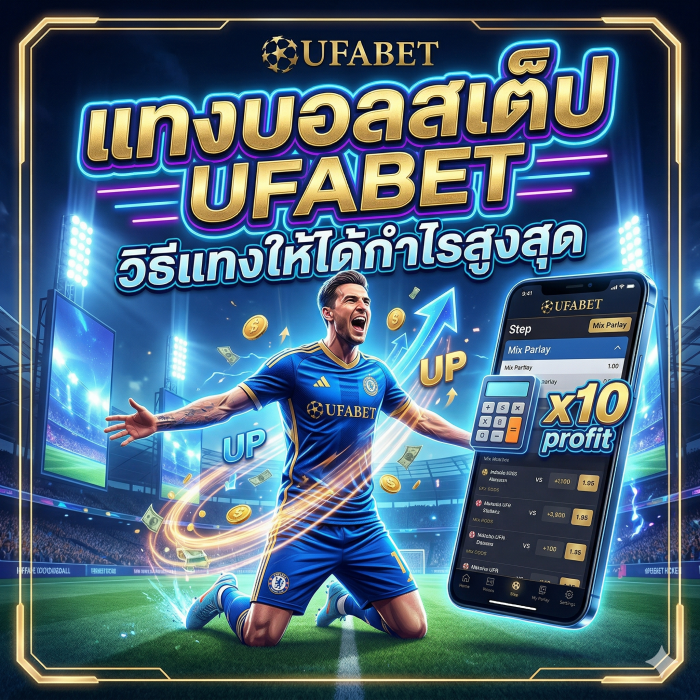 แทงบอลสเต็ป UFABET วิธีแทงให้ได้กำไรสูงสุด