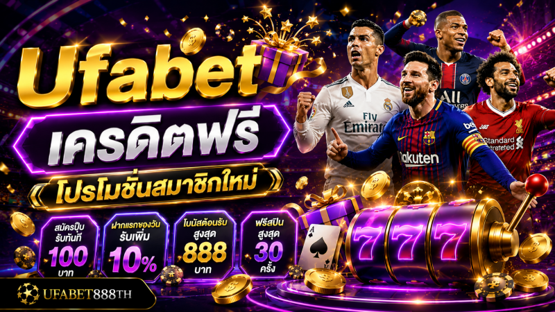 Ufabet เครดิตฟรี – โปรโมชั่นสมาชิกใหม่