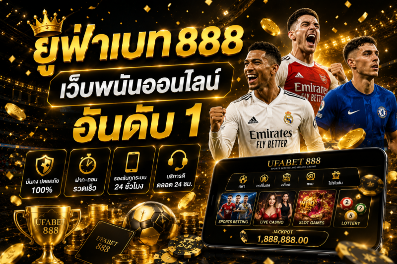 ยูฟ่าเบท888 – เว็บพนันออนไลน์อันดับ 1
